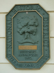 Historic Annapolis Plaque