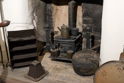 historic toy stove